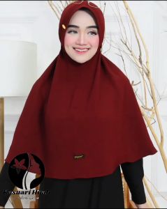 JILBAB CRINGKEL PET NAGITA JUMBO L - KASUARI HIJAB STYLE