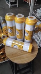 ไส้กรองน้ำ เรซิ่น กรองหินปูน ขนาด ยาว10นิ้วและ20นิ้ว กว้าง2.5นิ้วและ4.5นิ้วบิ๊กบลู ราคาต่อ1ชิ้น