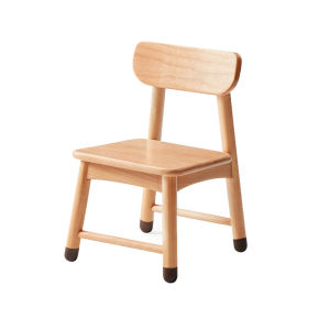 Solid Wood Childrens Chair Learning Desk Chair Kindergarten Baby Stool Montessori Toddler Bench Simple Modern Style Wood