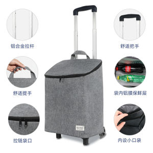 Collapsible Insulated Shopping Cart