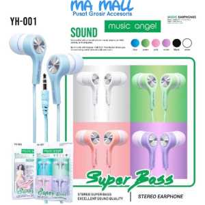 Handsfree Music Angel A95 Headset Earphone Extra Bass