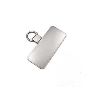 Metal Phone Lanyard Fixed Card Universal 304 Stainless Steel Clip Durable Connection Pad for Mobile Phone Accessories