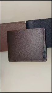 Jiangbao Dompet Uang Lipat Pria Wanita L25 Bahan Sintetis Lembut