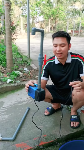 Bơm chìm - hút cặn bể thước ăn thừa loại 45W