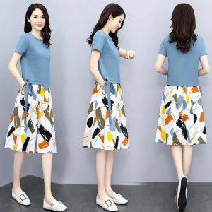 Satu Setelan Pakaian Wanita Korea Casual Terbaru Termurah New SK