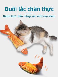 VOA | Interactive Fish Toy for Cats with Teeth Grinding and Durable Biting Features