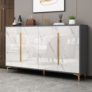 Modern Minimalist Large Capacity Integrated Entrance Hall Cabinet Shoes Storage Furniture Home Use Doorway Luxury Style