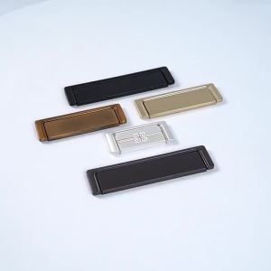 High End Wardrobe Handle Light Luxury Modern Simple Cabinet Black Gold Drawer Long Pull Cabinet Door Closet Door Handle