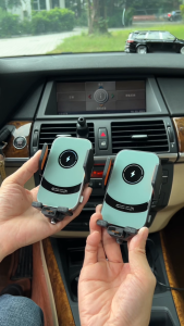 15W Magnetic Wireless Charging Car Holder Magnetic Adsorption Wireless Fast Charging