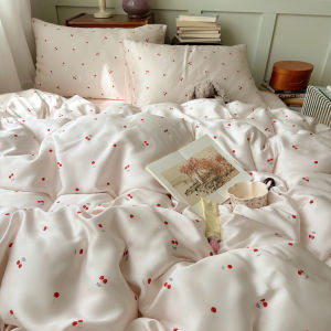 MINGSHA | Icy Silk Breathable Cooling Printed Bedding Set
