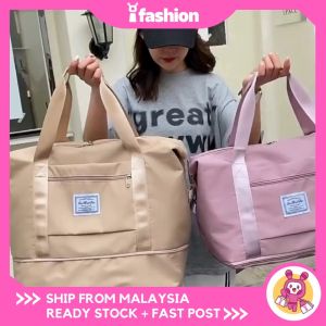 IFASHION 1806 READY STOCK BackPack Extendable Waterproof Wet & Dry Hand Carry Travel Bag Large Bags Luggage