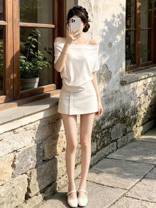LIRUSHAN | Slimming Fashionable One-shoulder Short Bandage Dress Outfit