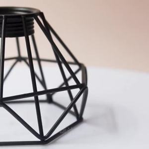 pzcf  For Restaurant Bar Coffee Shop Living Room Cage Hanging Lamps Hanging Lighting Cord Fixture Iron Wire Lampshade Vintage Pendant Lamp Iron Frame Industrial Wind Iron Hanging Lampshade Indoor Wrought Metal Modern Pendant Lights