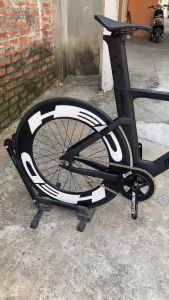 (Chat với shop trước khi đặt hàng) Xe đạp fixed gear Magicbrox CX10 carbon bánh trước 3 đao ghi đông cong mới 100%