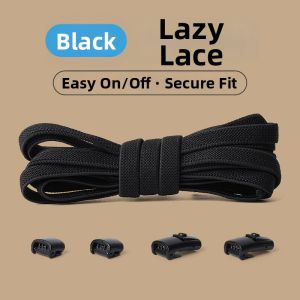LINGMIAO | Easy Use No-Tie White Multi-Use Anti-Slip Non-Pilling Shoe Laces