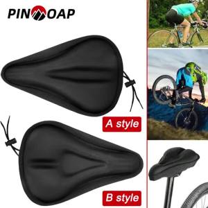PINMOAP 1PC Bicycle Saddle Cover Shock Absorbing Comfort Bike Seat Protector For MTB Road City Bikes Cycling Riding Accessories
