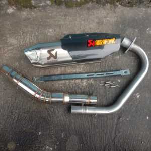 Knalpot Akrapovic Rossi Tameng Vixion R15 Gsx Cbr cb150r sonic mx Satria supra gtr Byson dll