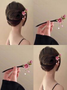 New Chinese Style Fringe Lotus Tassels Hairpin