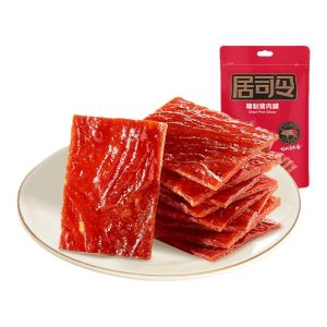 LAIYIFEN | Hand-Torn Pork Jerky 200g High Protein Jjingjiang Flavor