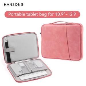 Waterproof Nylon 11-13 inch Tablet PC Carrying Case Padded Protective Travel Inner Bag for iPad Samsung Tablet PC Case