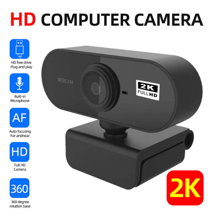 Elecs Full Hd Webcam 2k1080p720p Hd Usb Web Camera With Mic Computer Camera Usb Web Camera For 0036