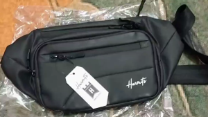Harmits Project - PILOT Waistbag Slingbag Waterproof Tas Pinggang Selempang Ringan Anti Air Pria Wanitaa