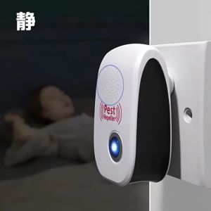 Ultrasonic Electronic Anti Mosquito Rat Bug Pest Control Repeller Killer Pest Control Repeller Electric Wall Plug Ultrasonic Pest Repeller Electronic Plug-In Pest Control