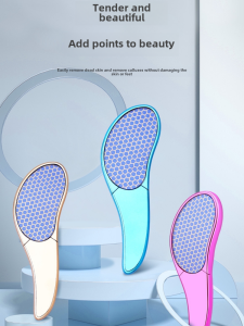 Nuan Nano Glass Foot Grater Dead Skin Removal Tool for Personal Hygiene and Care Home Cleaning Technology