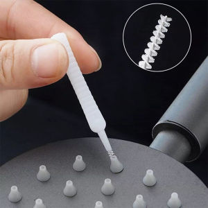 10-40PCS Shower Head Cleaning Brush Anti-clogging Micro Nylon Brush Cleaning Tool for Bathroom Kitchen Phone Hole