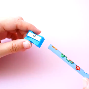 Colorful Pencil Holder With Cartoon Pattern Ideal For Kindergarten Students