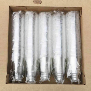 Clear Reinforced Disposable Plastic Cups Bulk