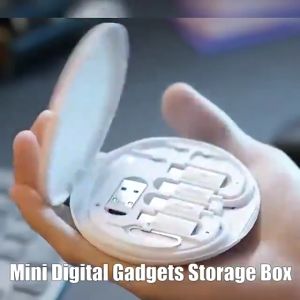 Remax RC-190 Type-C to Type-C 60W Fast Charging Data Cable Set with Multi-function Storage Box Compact Size Phone Holder