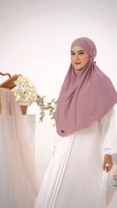French Khimar Hijab Malay Hijab Cadar Viral Keninian Bergo Syari Cadar French Khimar Hijab Tali Malay