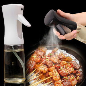 200/500ml Kitchen Oil Spray Dispenser Bottle for Airfryer BBQ Camping Olive Oil Diffuser Cooking Accessories