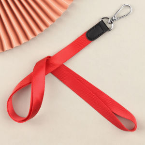 Work Permit Lanyard High-End Employee Factory Brand Card Holder Lanyard Customized Logo Printing School Card Hanging School Card Student Hang Rope