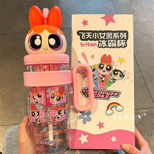 Cốc Nhựa Dung Tích Lớn Có Ống Hút Di Động Cốc Nước Mùa Hè Cốc Nước Đá Cốc Nhựa Dễ Thương Cốc Nhựa Tritan Cốc Nhựa PP