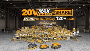 Cordless Battery 20v Lithium 2.0Ah INGCO FBLI20011 Baterai Share P20S