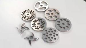 Meat Grinder Plates Type 12 #12 Stainless Steel Grinder Plate Disc Blade Sausage Stuffing Tubes Replacement of Accessories