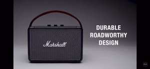 KILBURN II ลำโพงบลูทูธเบสแบบพกพา ลำโพงไร้สายสำหรับ iOS/Android/PC ลำโพงพร้อมไมโครโฟน ฟังก์ชันการโทรแบบแฮนด์ฟรี แบตเตอรี่ใช้งานได้ 20 ชั่วโมง ลำโพงคาราโอเกะ ลำโพง Marshall KILBURN 2