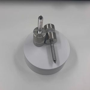 1Pair 304 Stainless Steel Glass Clamp 8-16mm Stair Side Signage Bolt