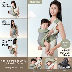 MENGWAXINCHONG | Balo Đeo Bé Nhẹ Tiện Lợi