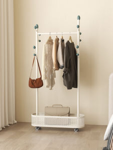 YOUJI | Bedside Corner Storage Clothes Hanger Minimalist