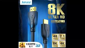 Vention | Cáp HDMI 8K 2.1 Tốc Độ Cao 1M/2M/5M/10M Cho Xiaomi Xbox Series X PS5 PS4 Chromebook Laptop 120Hz Hỗ Trợ Bộ Chia HDMI Cáp Kỹ Thuật Số
