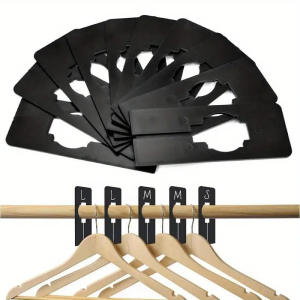 Closet Clothing Size Dividers Reusable Hangers Dividers Organizers Garment Sorting For Clothing Store Separators Rack -10pcs