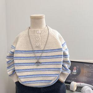 Boys Fashion Korean Style Knit Sweater