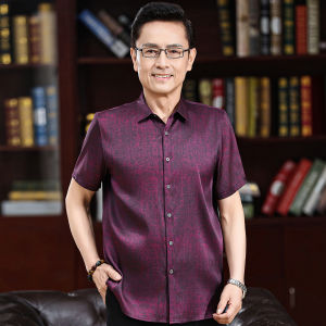 BAOSUO FORTCABLE | Silk and Fragrant Cloud Gauze High-end Summer Short Sleeve Shirt