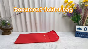 Lora A4 Non Woven Document Sleeve Folder Tuition School Teacher Recycle Beg Murah Folder Sekolah