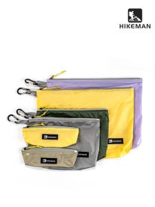 Outdoor Camping Waterproof Bag Silicone-Coated Large-Capacity Travel Clothing Organizer Bag Portable Storage Bag