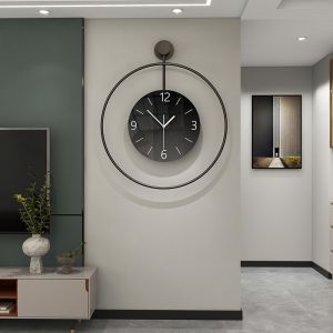 Silent Modern Minimalist Wall Clock High-end Luxury Decor