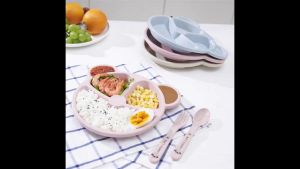 Dinner Plate with Spoon and Fork - Cute Shapes or Designs